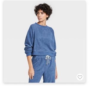 COLSIE at Target Reverse fleece lounge set